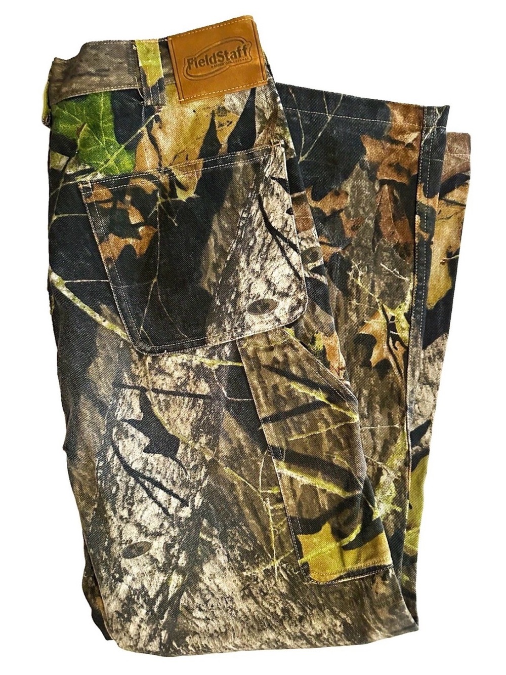 Vintage Y2K Field Staff Mossy Oak Camo Carpenter Hunting Pants 30x30 Real Tree